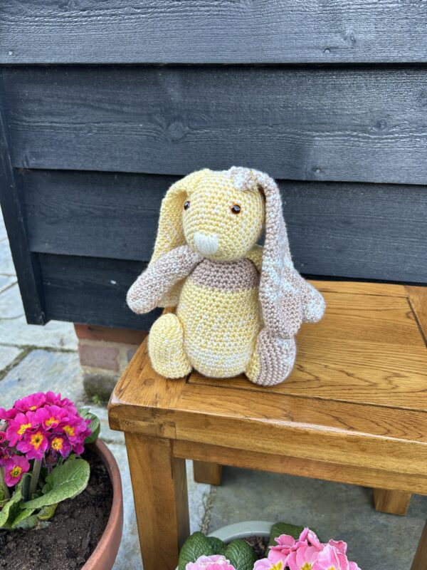 Spring yellow bunny