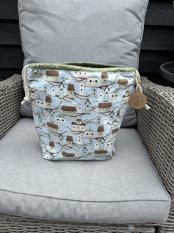 'Birdhouse' Drawstring Bag