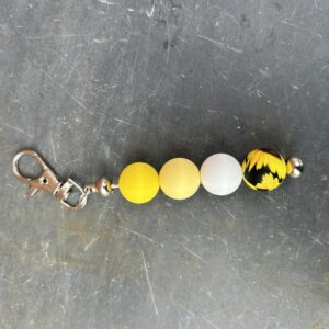 Sunflower Yellow Keychain