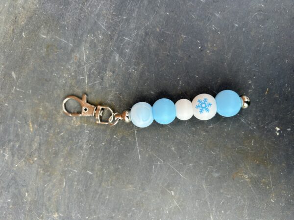 Snowflake Keychain