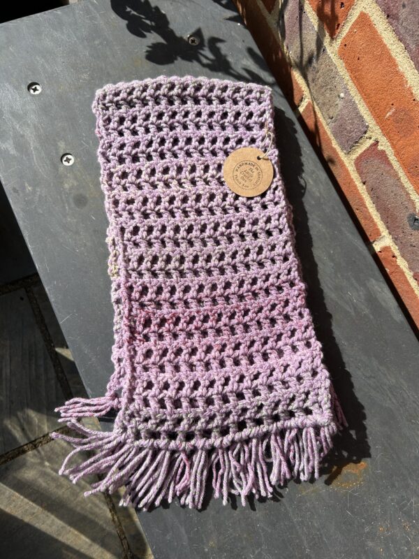 'Moorland Heather' scarf