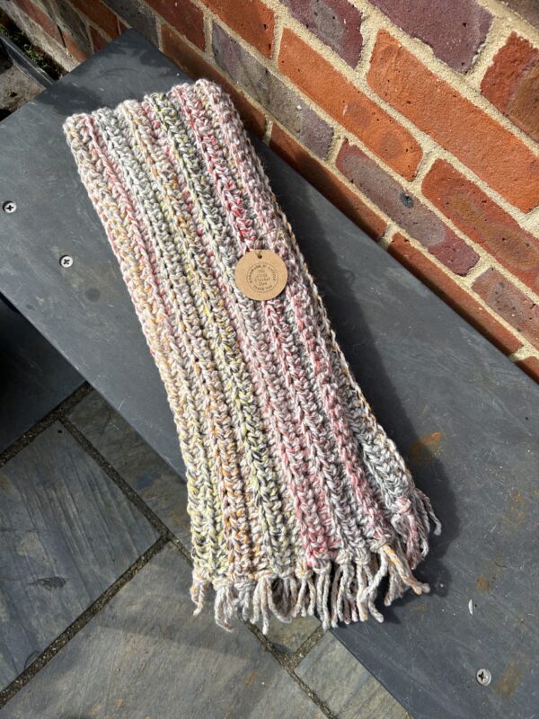 'Peak' chunky scarf