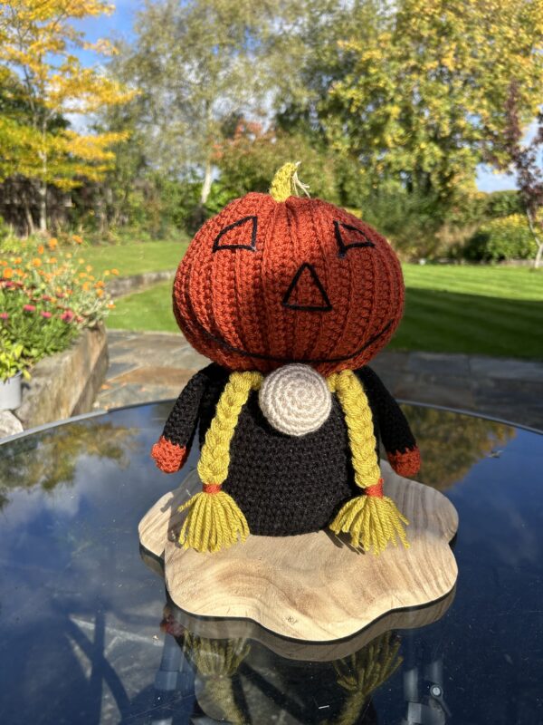 Pumpkin Hat Gnome