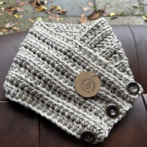 Parchment Tweed Cowl