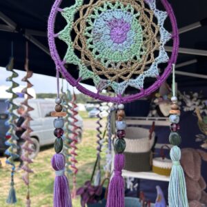 Purples/greens dreamcatcher