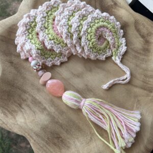 Pink/pistachio/blush Wind Spinner