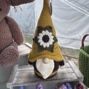 Mustard Sunflower gnome