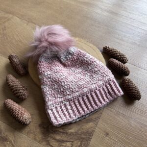 Pink/Mushroom Hat