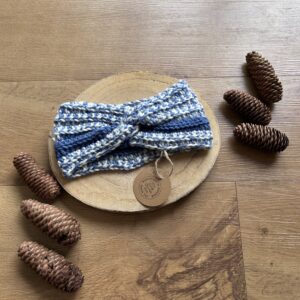 'Denim ' Fair Isle Earwarmer/Headband